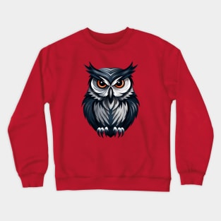 Angry Owl Crewneck Sweatshirt